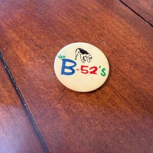 The B-52's Vintage Button